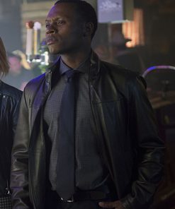 iZombie Malcolm Goodwin Black Leather Jacket