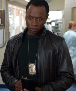 iZombie Malcolm Goodwin Black Leather Jacket Shop now