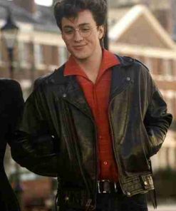 Aaron Taylor No Where Boy Black Leather Jacket Gifts For Him