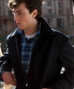 Aaron Taylor Nowhere Boy Black Wool Jacket Shop now