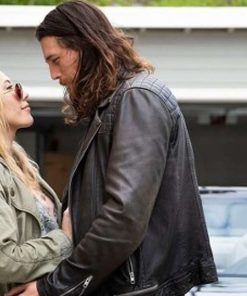 Animal Kingdom Craig Cody Biker Leather Jacket Black Friday Sale