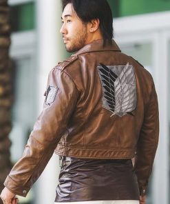 Attack On Titan Legion Leather Jacket Costume