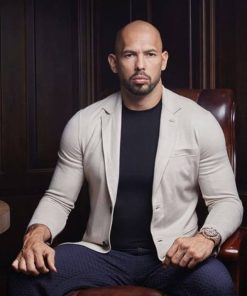 Cobra Andrew Tate Beige Slim fit Blazer