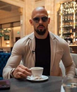 Cobra Andrew Tate Beige Slim fit Blazer Free Shipping UK USA Canada