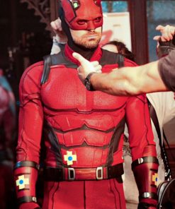 Daredevil Born Again Matt Murdock Red Leather Jacket Black Friday Sale