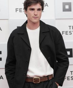 Euphoria Jacob Elordi Black Classic Jacket Celebrity Outfits