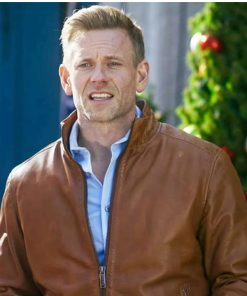 A Christmas Less Traveled Eric Johnson Leather Jacket Shop now