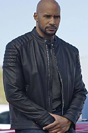 Agents Of S.H.I.E.L.D Black Leather Jacket