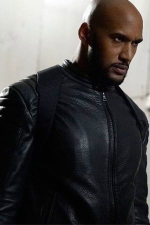 Agents Of S.H.I.E.L.D Black Leather Jacket Sale