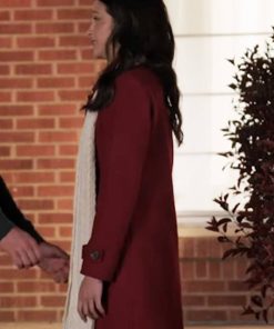 Amber Perry Tails Of Christmas Womens Wool Coat Sale