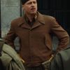 Brad Pitt Inglourious Basterds Brown Wool Jacket