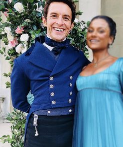 Bridgerton Season 2 Jonathan Bailey Wool Tail Coat Shop now