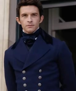 Bridgerton Season 2 Jonathan Bailey Wool Tail Coat Winter Sale