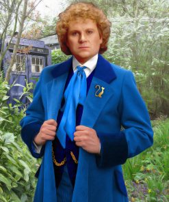 Colin Baker Doctor Who Sixth Doctor Wool Coat