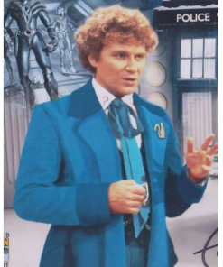 Colin Baker Doctor Who Sixth Doctor Wool Coat Winter Sale