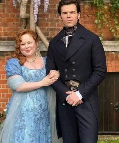 Colin Bridgerton Season 3 Black Wool Tail Coat