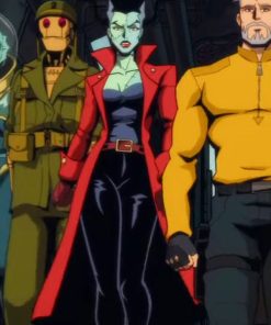 Creature Commandos The Bride Red Cotton Coat