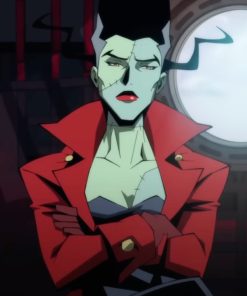 Creature Commandos The Bride Red Cotton Coat Buy now