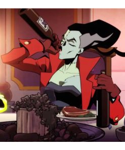 Creature Commandos The Bride Red Cotton Coat Cosplay Costume