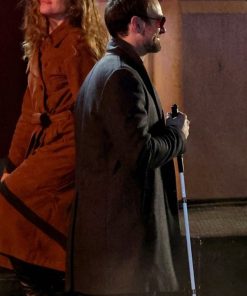 Daredevil Born Again Charlie Cox Black Wool Coat Buy now