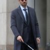 Daredevil Born Again Charlie Cox Gray Wool Coat