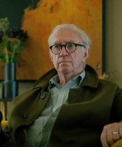 David Cartwright Slow Horses Green Wool Coat Winter sale