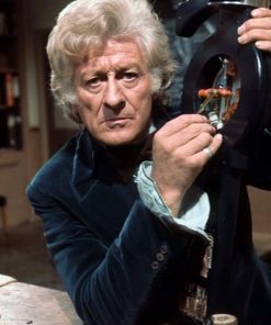 Doctor Who And The Daleks Jon Pertwee Blue Velvet Blazer Sale