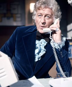 Doctor Who And The Daleks Jon Pertwee Blue Velvet Blazer Shop now