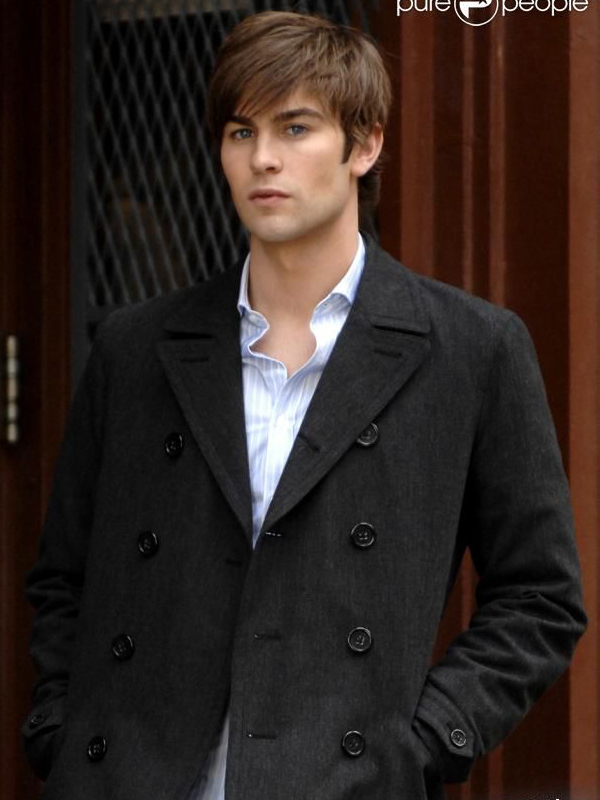 Gossip Girl Chace Crawford Nate Gray Wool Coat The Jacket Merchant