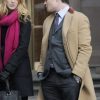Gossip Girl Chuck Bass Vintage Brown Wool Coat