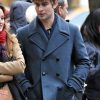 Gossip Girl Nate Archibald Gray Wool Peacoat