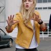 Jacqueline Scislowski Power Rangers Beast Morphers Leather Jacket