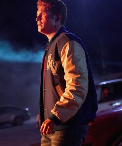 Jake Austin Walker Stargirl Wool Varsity Jacket Gifts For Him