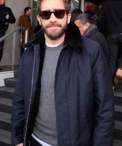 Jake Gyllenhaal Blue Cotton Jacket Sale