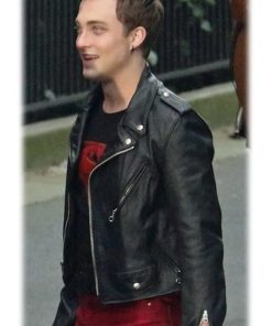 Jon Kent Superman & Lois Leather Biker Jacket