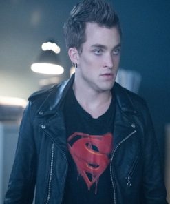 Jon Kent Superman & Lois Leather Biker Jacket Shop now