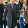 Ed Westwick Gossip Girl Gray Wool Coat