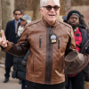 Steve Martin Only Murders In The Building Brown Leather Jacket
