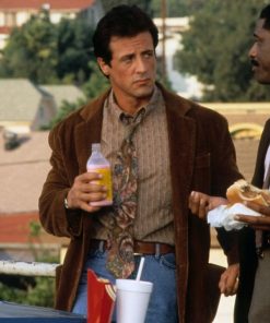 Stop Or My Mom Will Shoot Sylvester Stallone Corduroy Coat