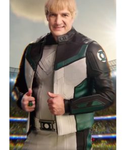 Superman 2025 Green Lantern Leather Jacket Costume