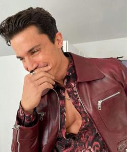 Alex Gonzales Maroon Jacket