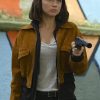 Ana De Armas Suede Jacket