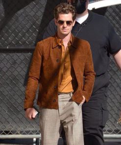 Andrew Garfield Suede Jacket