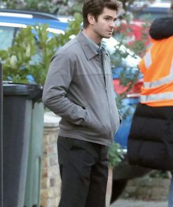 Andrew Garfield Cotton Jacket