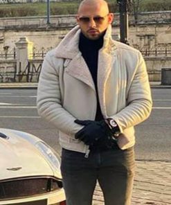 Andrew Tate Shearling Jacket