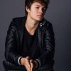 Ansel Elgort Black Jacket