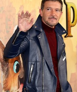 Antonio Banderas Blue Jacket