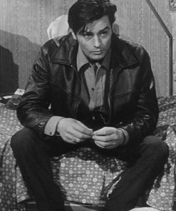 Alain Delon Leather Jacket