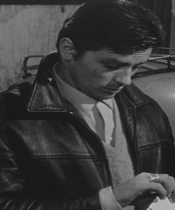 Alain Delon Leather Jacket