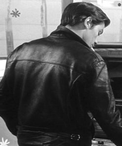 Alain Delon Leather Jacket